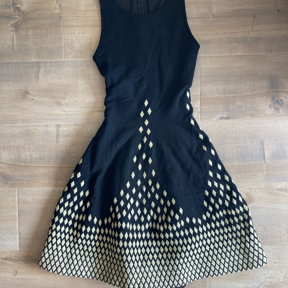 Gig Black and Gold Woman’s Dress
